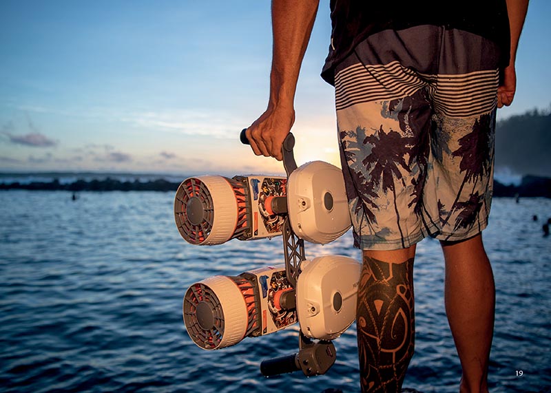 Brochure Sublue - scooters sous-marins